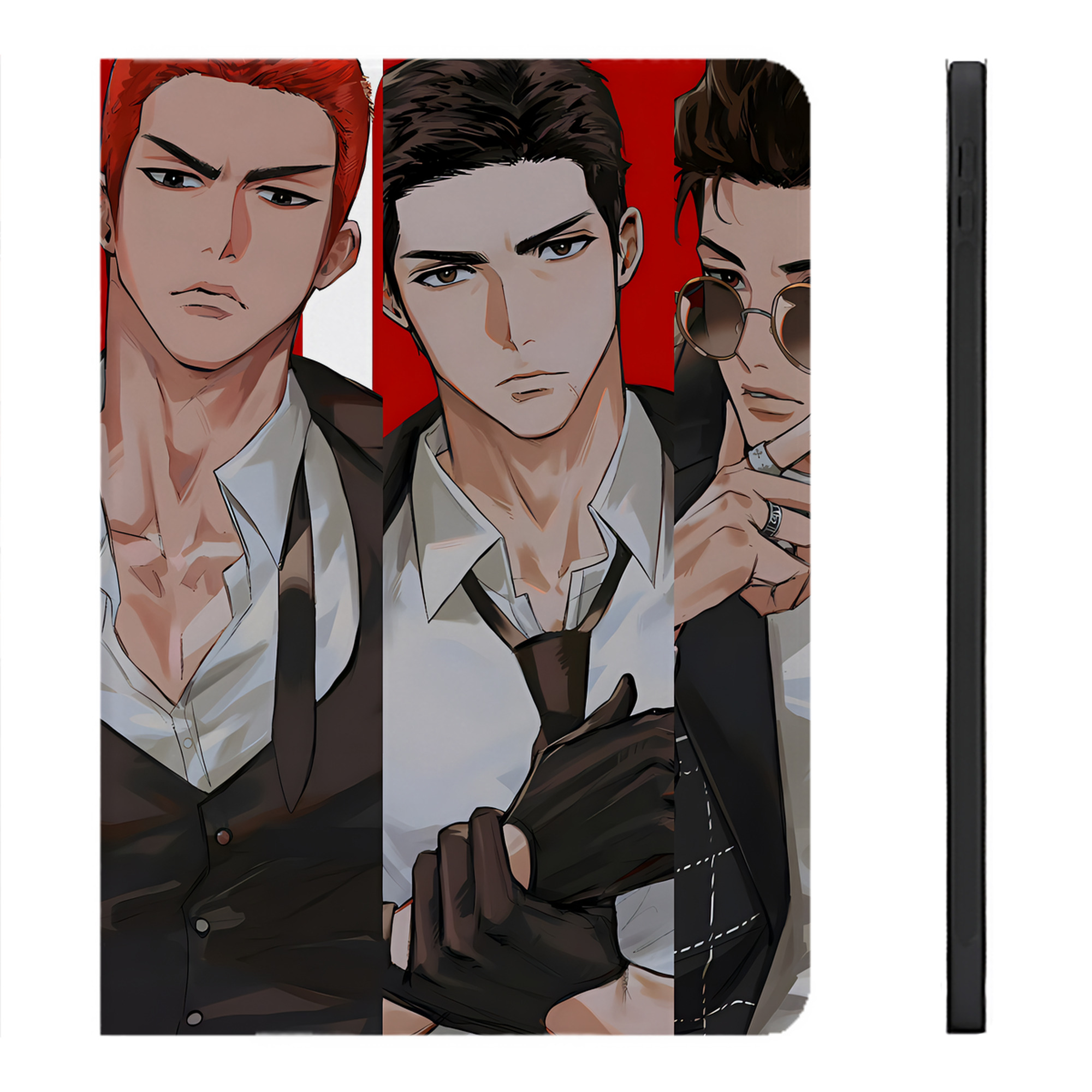 （画像用） SLAM DUNK／スラムダンク IPadケース ペンホルダー付き ブックスタイルデザイン